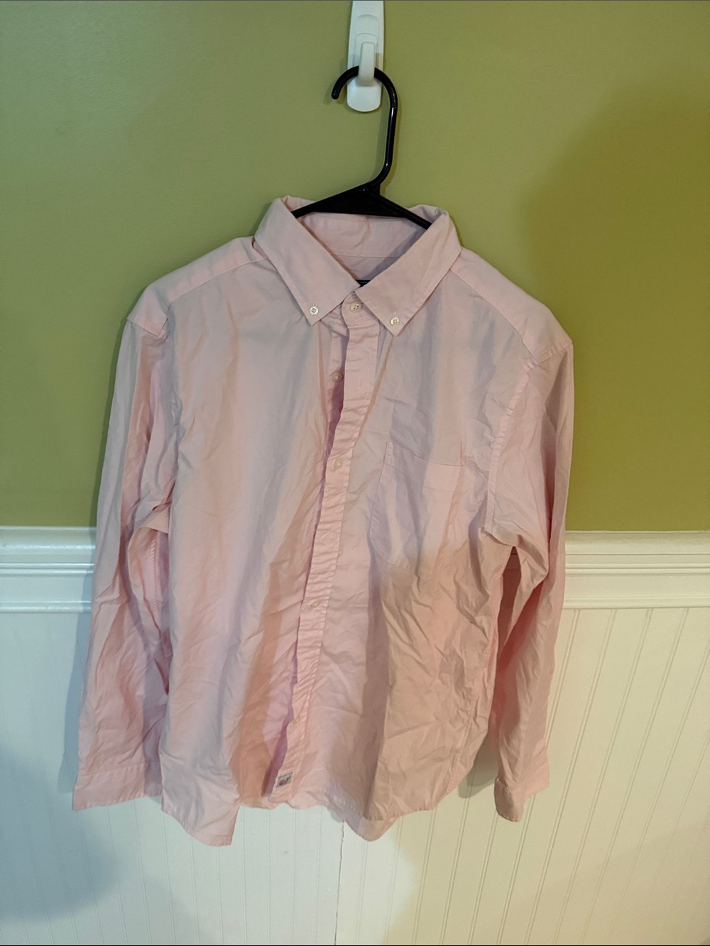 Vineyard Vines Men's Size M Classic Fit Murray Light Pink Button-Down Shirt
